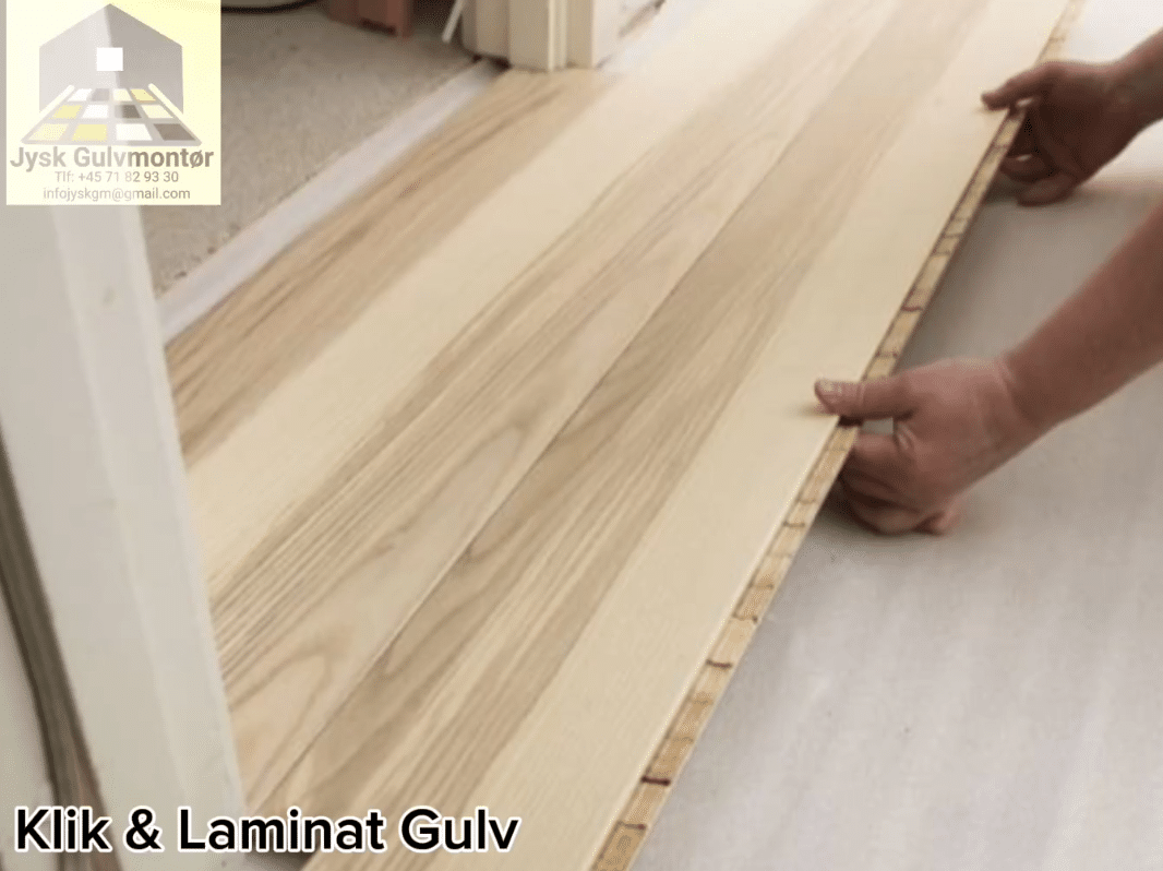 Klik og laminat gulv